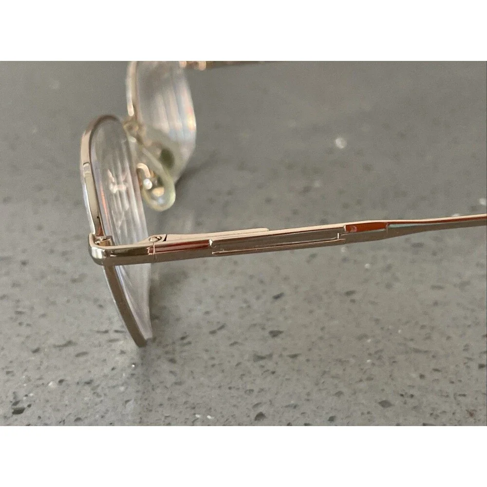 Pierre Cardin PC 117-3 Eyeglasses Frames ONLY 56-19-140 Gold full rim vintage